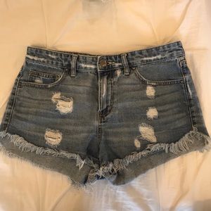 Free People Jean Shorts
